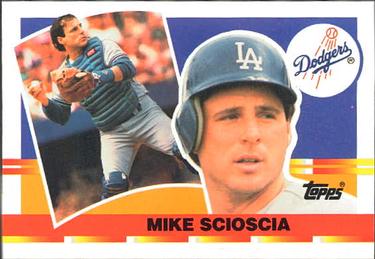 1990 Topps Big #67 Mike Scioscia Front