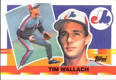 1990 Topps Big #70 Tim Wallach Front