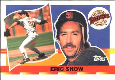 1990 Topps Big #71 Eric Show Front