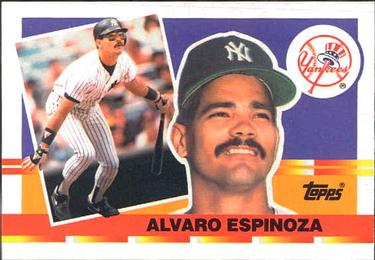 1990 Topps Big #8 Alvaro Espinoza Front