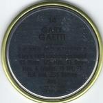 1990 Topps Coins #14 Gary Gaetti Back