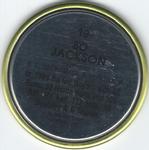 1990 Topps Coins #19 Bo Jackson Back
