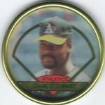 1990 Topps Coins #29 Dave Stewart Front
