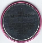 1990 Topps Coins #2 Bret Saberhagen Back