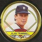1990 Topps Coins #31 Alan Trammell Front