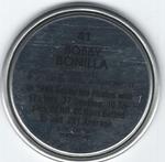 1990 Topps Coins #41 Bobby Bonilla Back