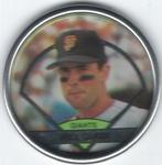 1990 Topps Coins #43 Will Clark Front