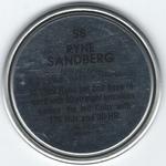 1990 Topps Coins #56 Ryne Sandberg Back