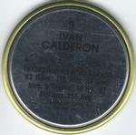 1990 Topps Coins #9 Ivan Calderon Back