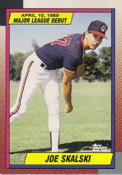 1990 Topps Major League Debut 1989 #115 Joe Skalski Front