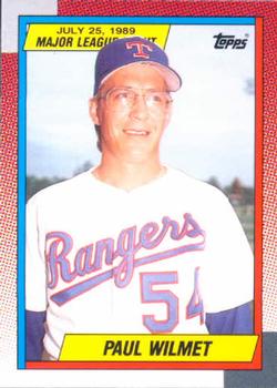 1990 Topps Major League Debut 1989 #145 Paul Wilmet Front