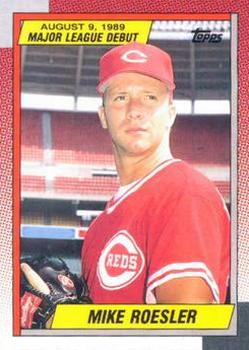1990 Topps Major League Debut 1989 #104 Mike Roesler Front