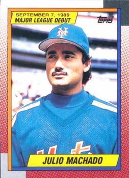 1990 Topps Major League Debut 1989 #74 Julio Machado Front