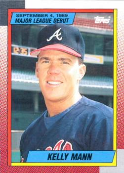 1990 Topps Major League Debut 1989 #76 Kelly Mann Front