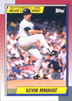 1990 Topps Major League Debut 1989 #84 Kevin Mmahat Front