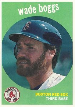 1989 Baseball Cards Magazine '59 Topps Replicas #20 Wade Boggs Front