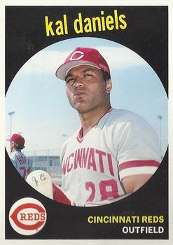 1989 Baseball Cards Magazine '59 Topps Replicas #42 Kal Daniels Front
