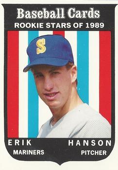 1989 Baseball Cards Magazine '59 Topps Replicas #46 Erik Hanson Front
