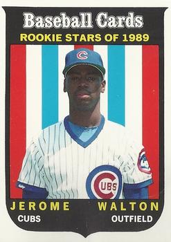 1989 Baseball Cards Magazine '59 Topps Replicas #61 Jerome Walton Front