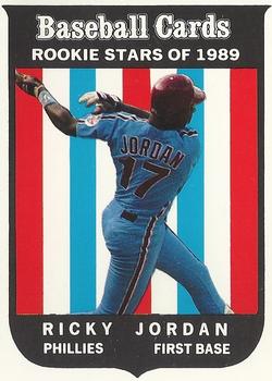 1989 Baseball Cards Magazine '59 Topps Replicas #6 Ricky Jordan Front