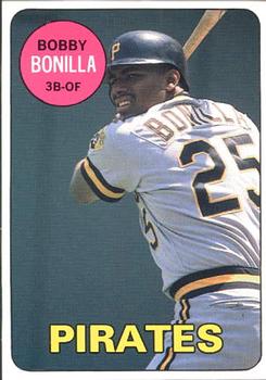 1990 Baseball Cards Magazine '69 Topps Repli-Cards #29 Bobby Bonilla Front
