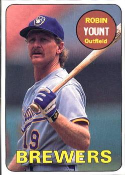 1990 Baseball Cards Magazine '69 Topps Repli-Cards #58 Robin Yount Front