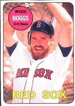 1990 Baseball Cards Magazine '69 Topps Repli-Cards #59 Wade Boggs Front