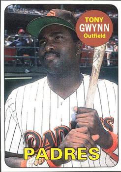 1990 Baseball Cards Magazine '69 Topps Repli-Cards #6 Tony Gwynn Front