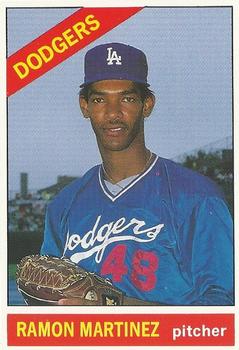 1991 Baseball Cards Magazine '66 Topps Replicas #17 Ramon Martinez Front