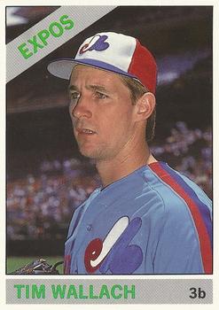 1991 Baseball Cards Magazine '66 Topps Replicas #27 Tim Wallach Front