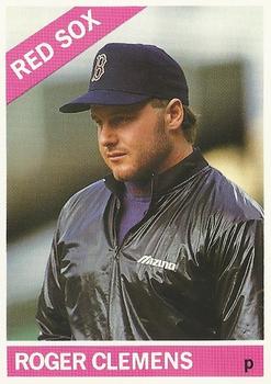 1991 Baseball Cards Magazine '66 Topps Replicas #39 Roger Clemens Front