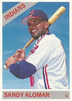 1991 Baseball Cards Magazine '66 Topps Replicas #57 Sandy Alomar Front