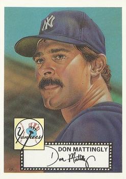 1991 Baseball Cards Magazine '66 Topps Replicas #59 Don Mattingly Front