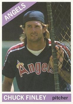 1991 Baseball Cards Magazine '66 Topps Replicas #61 Chuck Finley Front