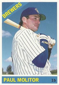 1991 Baseball Cards Magazine '66 Topps Replicas #64 Paul Molitor Front