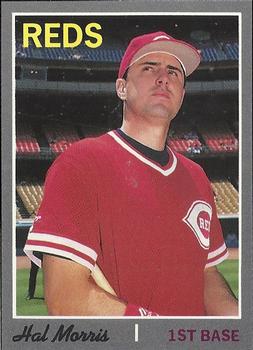 1992 Baseball Cards Magazine '70 Topps Replicas #10 Hal Morris Front