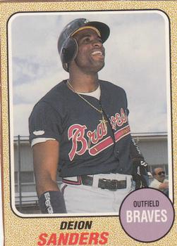 1993 Baseball Card Magazine / Sports Card Magazine #BBC9 Deion Sanders Front