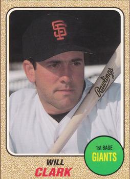 1993 Baseball Card Magazine / Sports Card Magazine #SC62 Will Clark Front