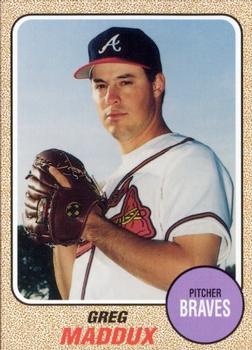 1993 Baseball Card Magazine / Sports Card Magazine #SC75 Greg Maddux Front