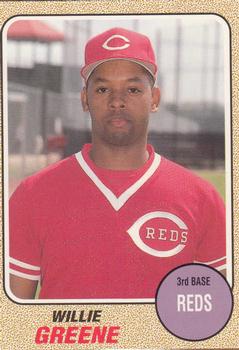 1993 Baseball Card Magazine / Sports Card Magazine #SC92 Willie Greene Front