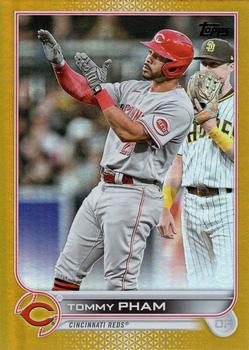 2022 Topps Update - Gold Foil #US26 Tommy Pham Front