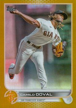 2022 Topps Update - Gold Foil #US30 Camilo Doval Front
