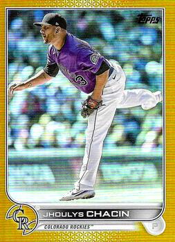 2022 Topps Update - Gold Foil #US40 Jhoulys Chacin Front
