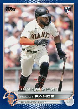 2022 Topps Update - Royal Blue #US17 Heliot Ramos Front