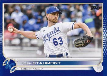 2022 Topps Update - Royal Blue #US53 Josh Staumont Front