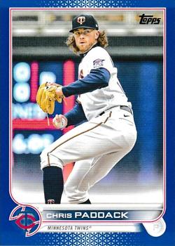 2022 Topps Update - Royal Blue #US75 Chris Paddack Front