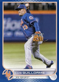 2022 Topps Update - Royal Blue #US107 Luis Guillorme Front
