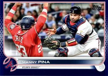 2022 Topps Update - Royal Blue #US171 Manny Pina Front