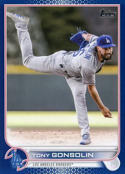 2022 Topps Update - Royal Blue #US252 Tony Gonsolin Front