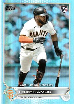 2022 Topps Update - Rainbow Foil #US17 Heliot Ramos Front